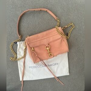 Rebecca Minkoff | Suede Chain Link Crossbody Bag
